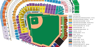 San Francisco giants sedež zemljevid